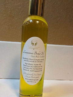 Cocoa Butter Cashmere Body Oil | San's Soaps